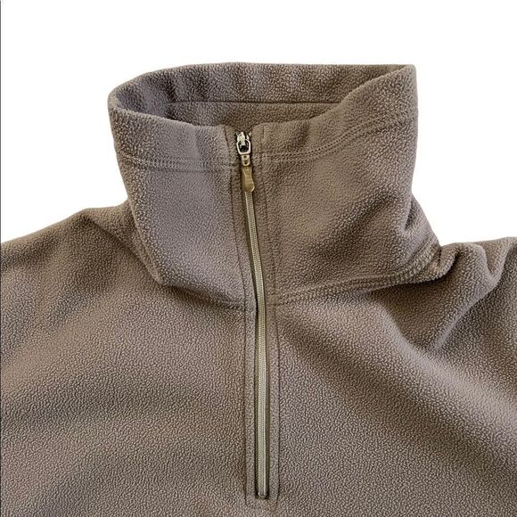 PATAGONIA SYNCHILLA 1/4 ZIP FLEECE TAN SIZE MEDIUM - Picture 5 of 5